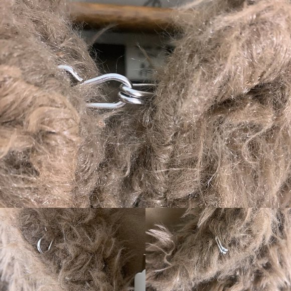 Ashley International Mocha Faux Fur Jacket - Picture 6 of 9